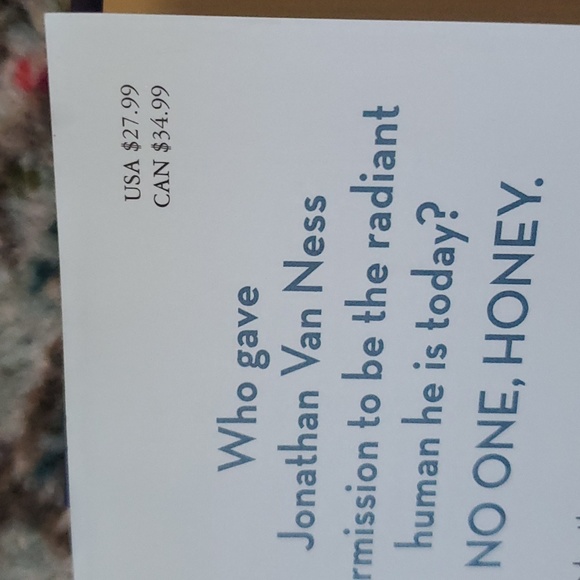 Jonathan Van Ness autobiography / memoir Over the Top - Picture 8 of 8